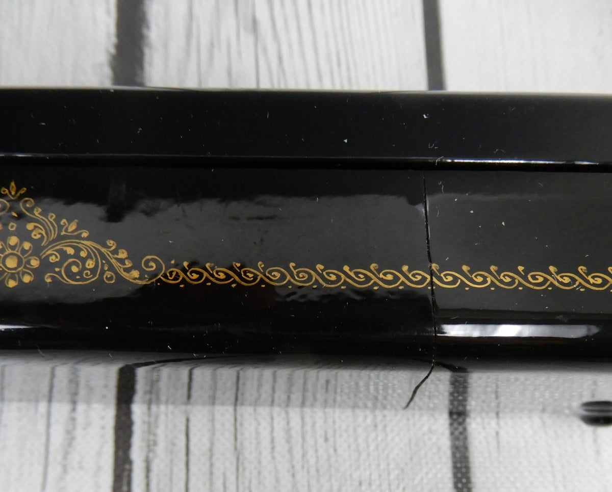 Russian Lacquer Box Kholui Jewelry Trinket Hand Painted Box