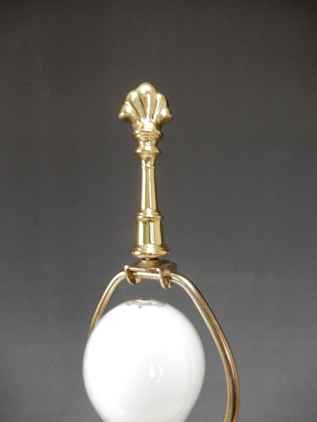 Vintage Stiffel Brass Candlestick Table Lamp 29-1/2" Tall