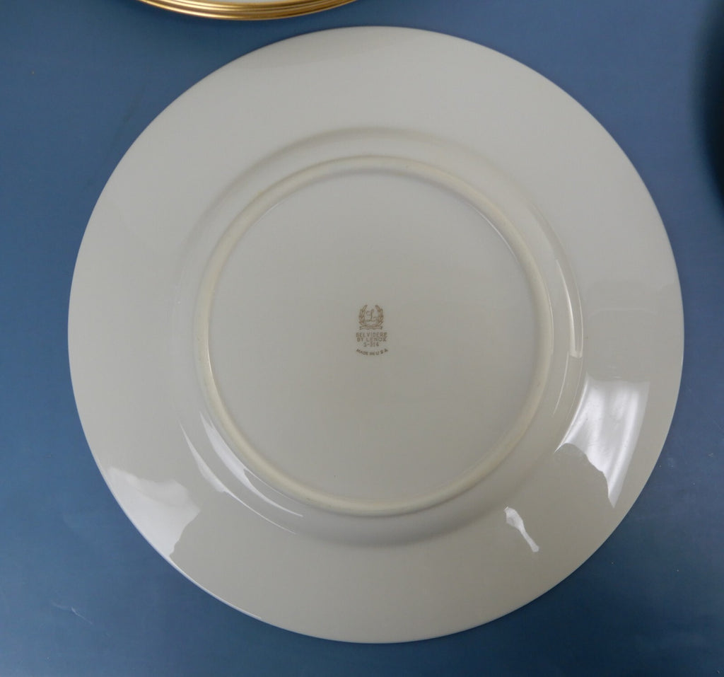 ~19 Pieces 5-Piece 4 Place Setting Lenox Belvidere Pattern