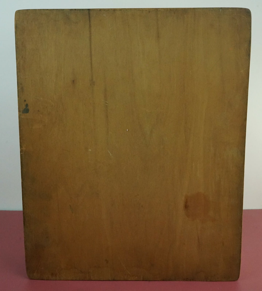Vintage Fleur-de-lis Box with Print of Jerome Bonaparte Wooden Box