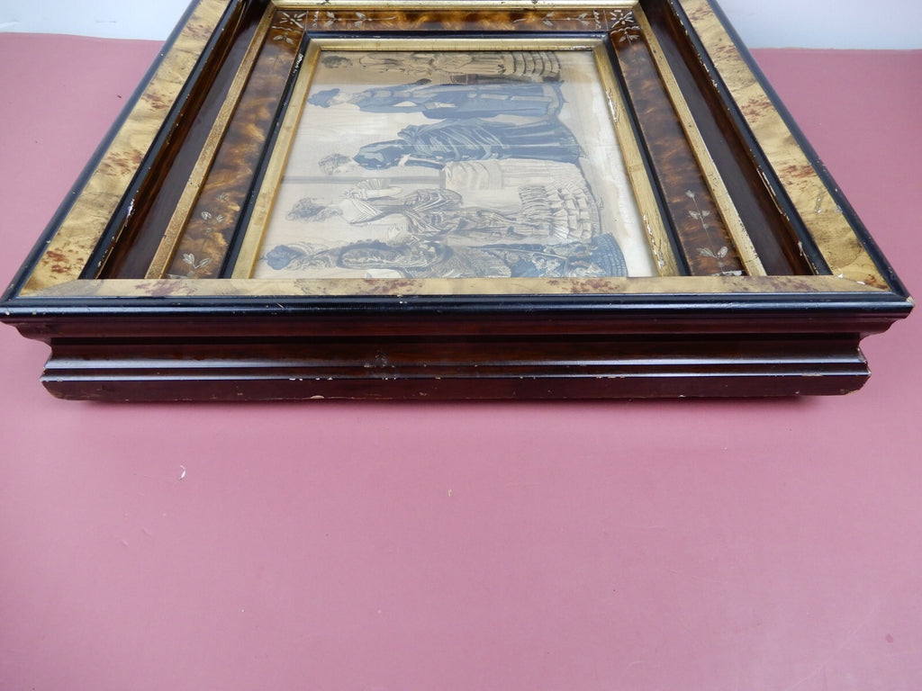 Victorian "Les Modes Parisiennes Petersons Magazine 1886" Framed Print