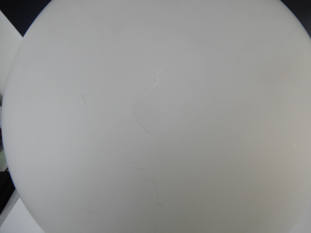 Vintage Neckless Milk Glass Globe Lamp Replacement  Shade 16" Diameter