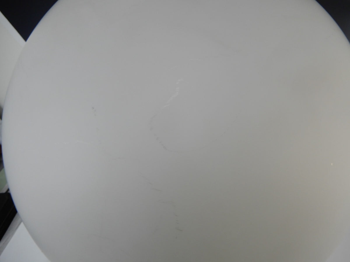 Vintage Neckless Milk Glass Globe Lamp Replacement  Shade 16" Diameter