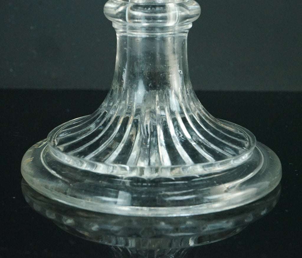 vintage Pressed Glass Pedestal Compote Candy Dish/Bowl Home Decor