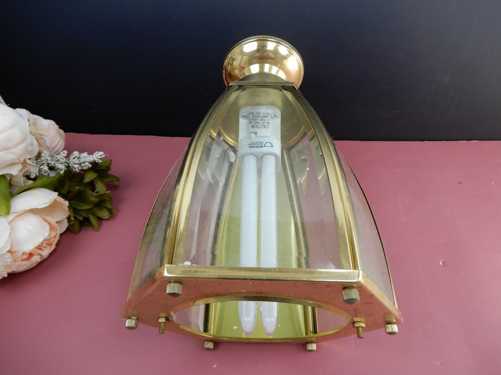 Portfolio Solid Brass Outdoor Lighting Wall Fixture G8626-PB-I