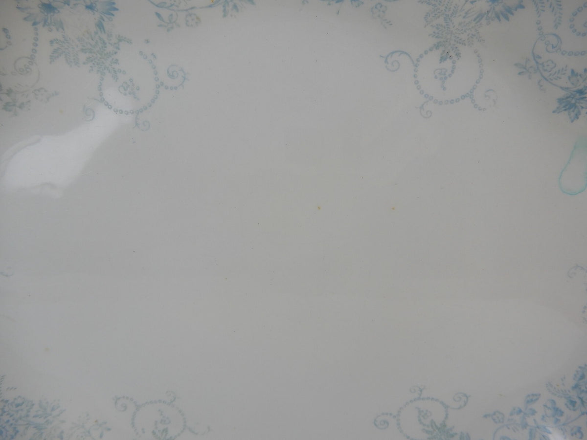 Antique W.H Grindley & Co. England Gloria pattern 14" Platter Made in England
