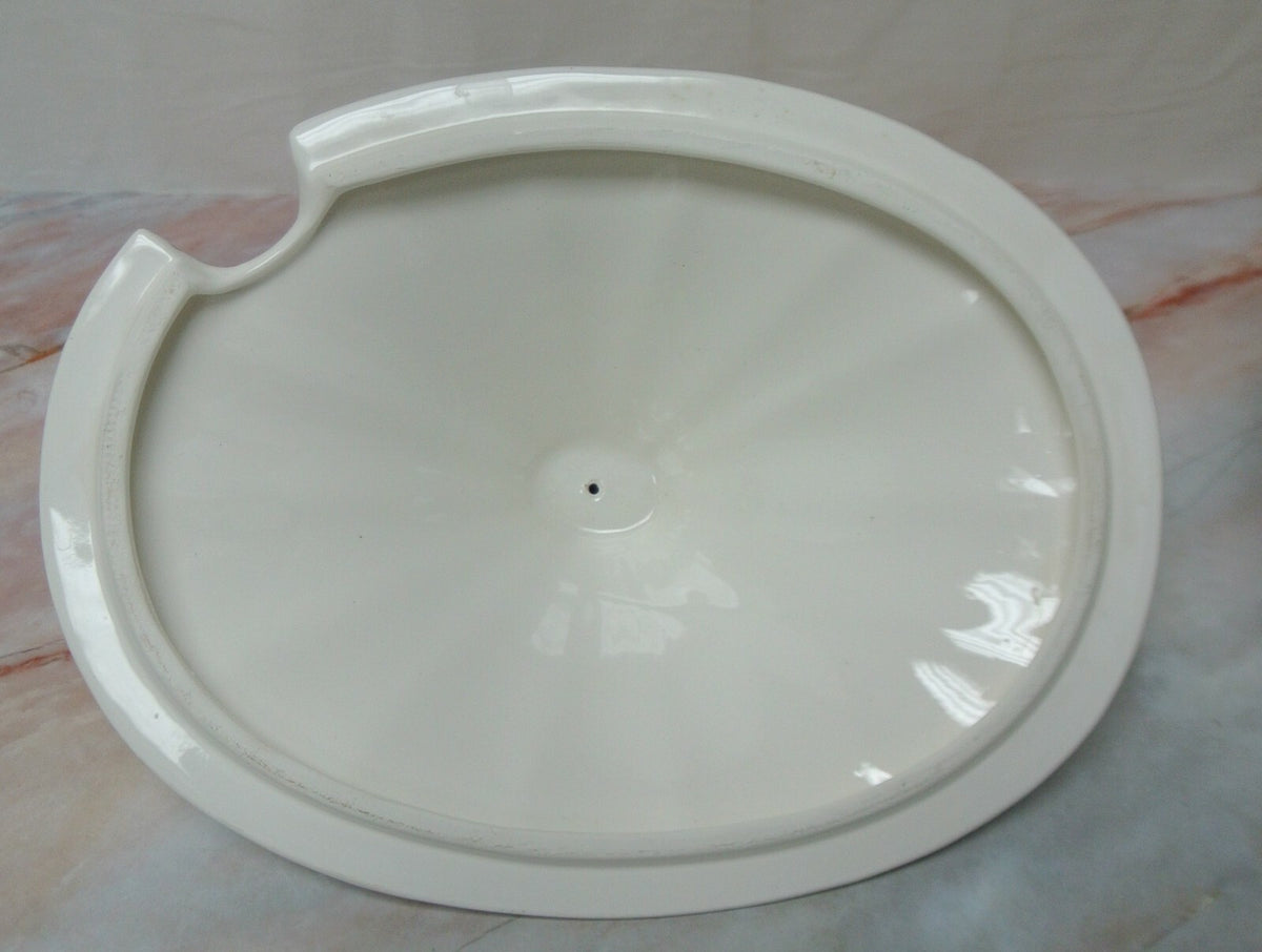 Vintage Soup tureen Harvest Fruit Basket Ceramic Japan No Ladle