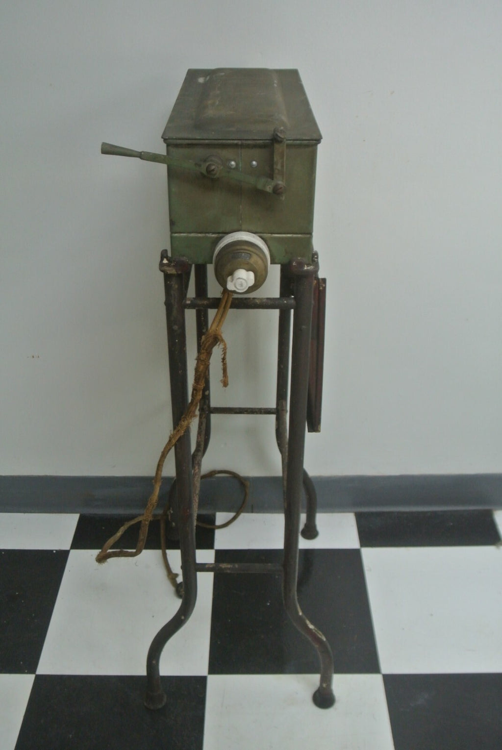 Antique Castle Steam Sterilizer With Stand As Is