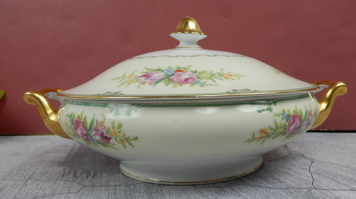 Vintage Hand Painted Morimura Fine China Made in Japan Vegetable Serving Bowl