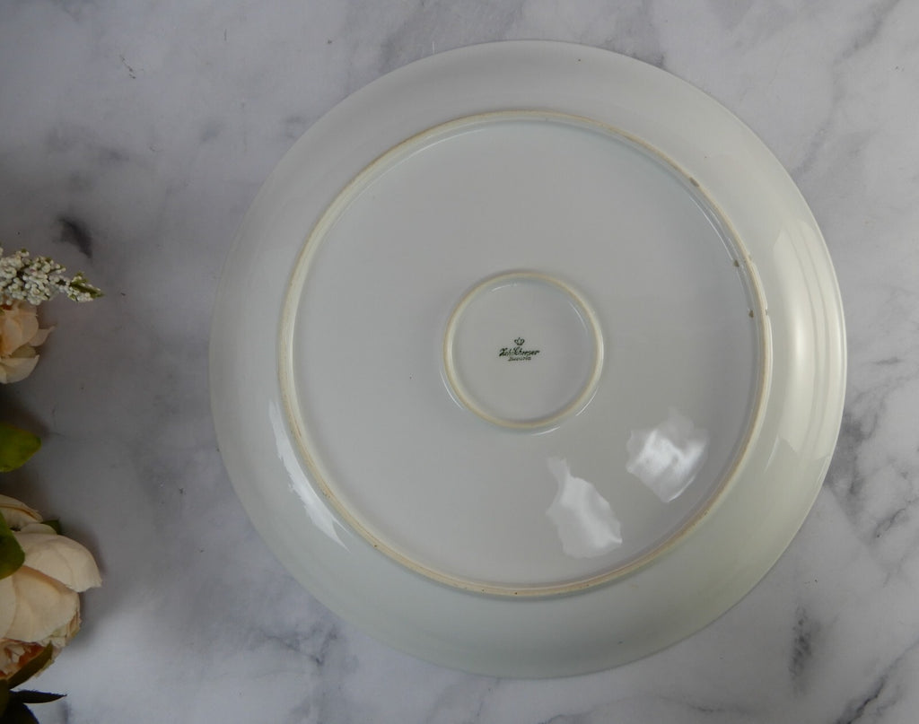 Vintage Zeh Scherzer Bavaria 1930 - 1945 Chinese Bird 12-1/8" Decorative Plate