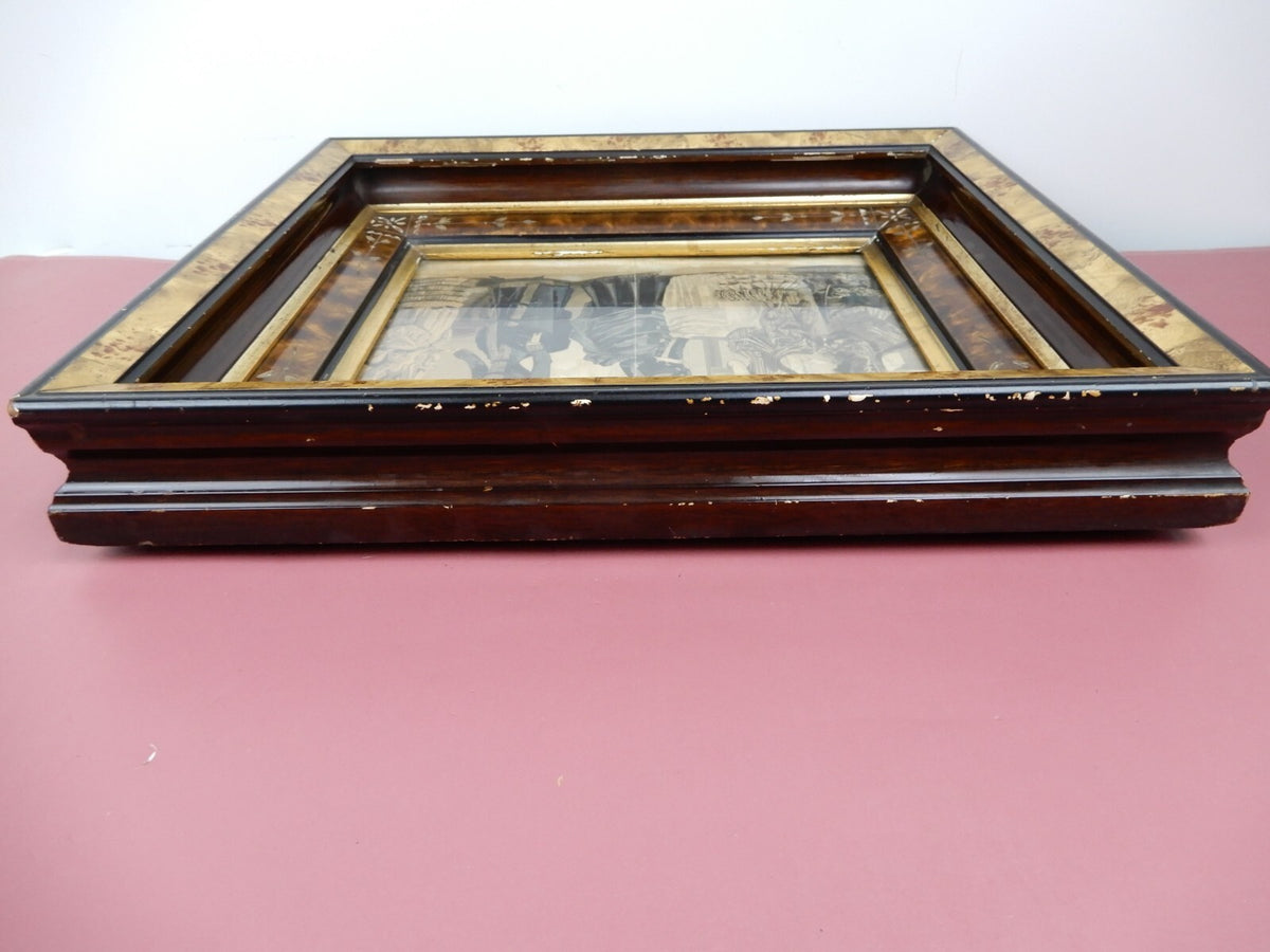 Victorian "Les Modes Parisiennes Petersons Magazine 1886" Framed Print