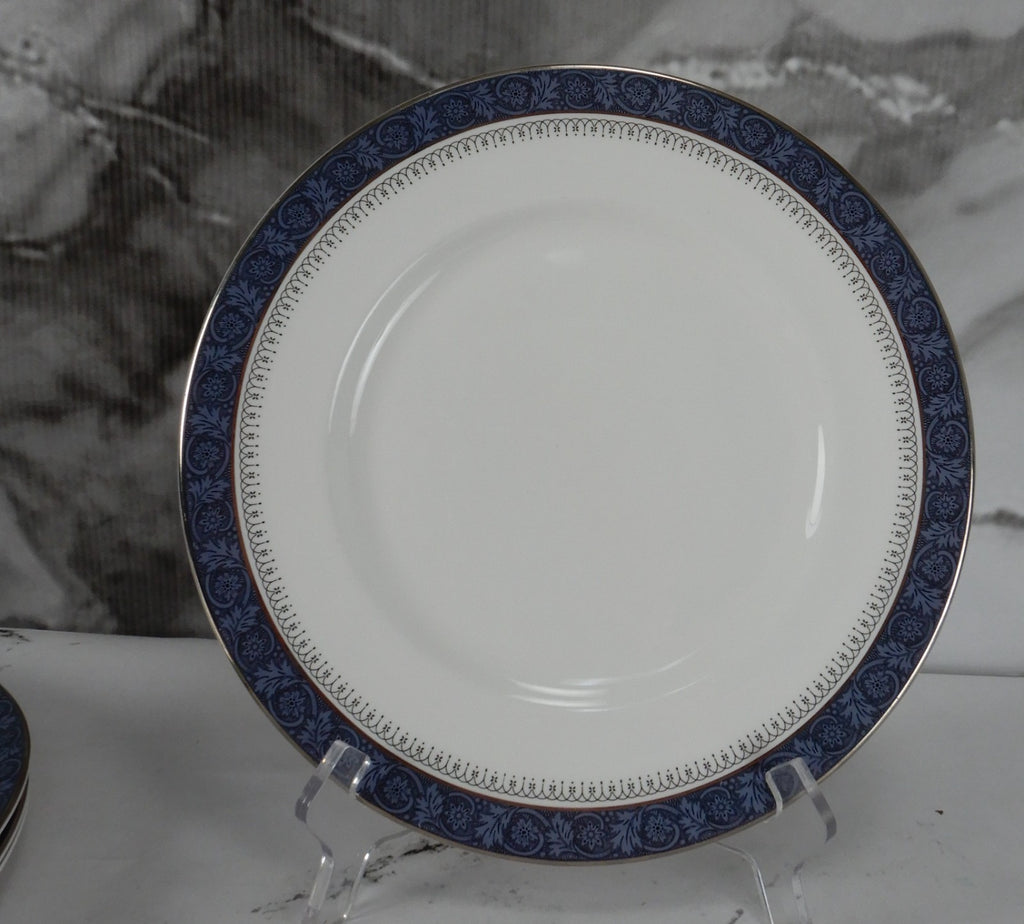 Vintage Royal Doulton Sherbrooke H. 5009 Pattern~Set of 4 Dinner Plates