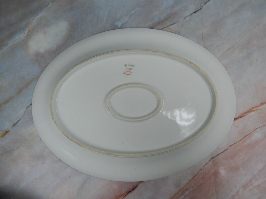 Set of 3 Vintage Platters Haviland Limoges Schleiger 61l Pattern