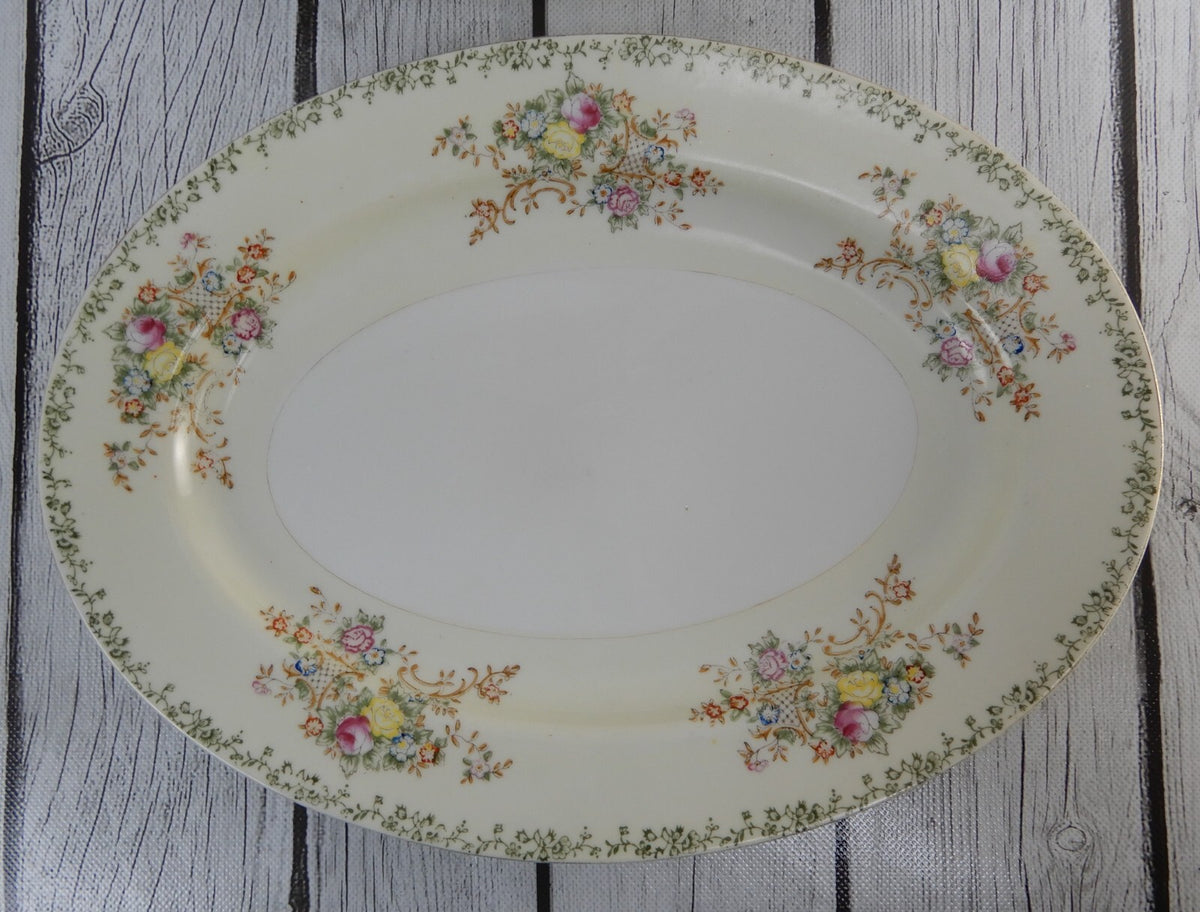 Vintage Regal China  Japan Set of 16-1/4" Platter and 12" Platter