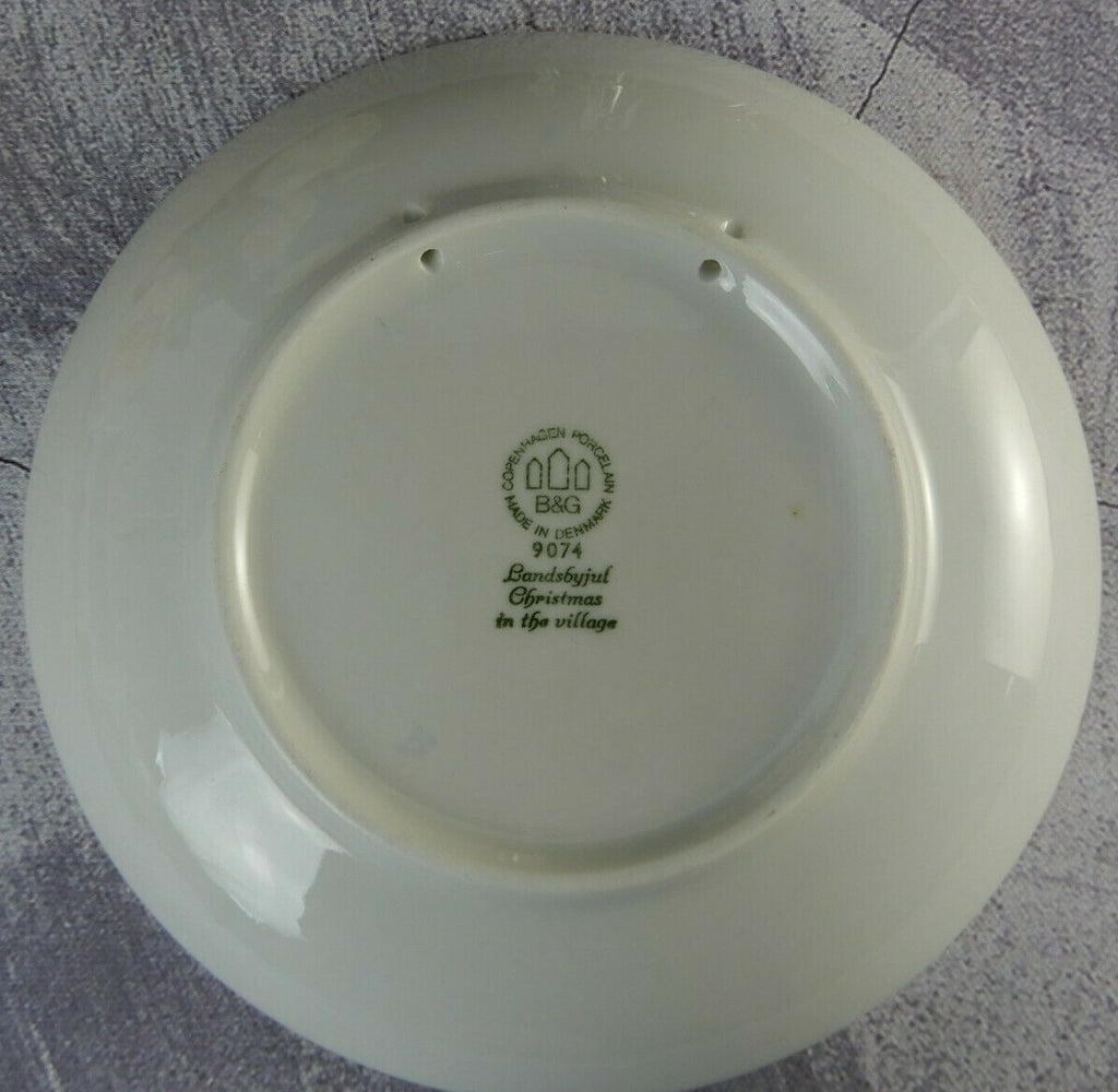 Set Of 5 Bing & Grondahl 1969, 1972-1975 Annual Christmas Decorative Plates