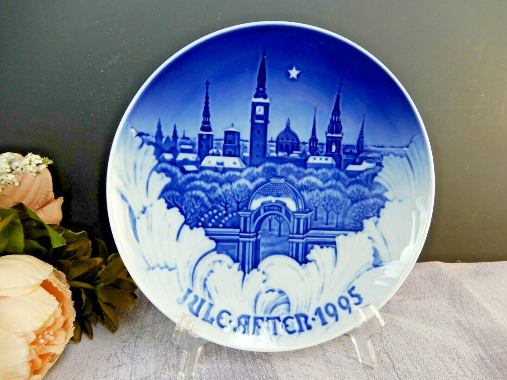 Set Of 5 Bing & Grondahl 1976-1979 & 1995 Annual Christmas Decorative Plates