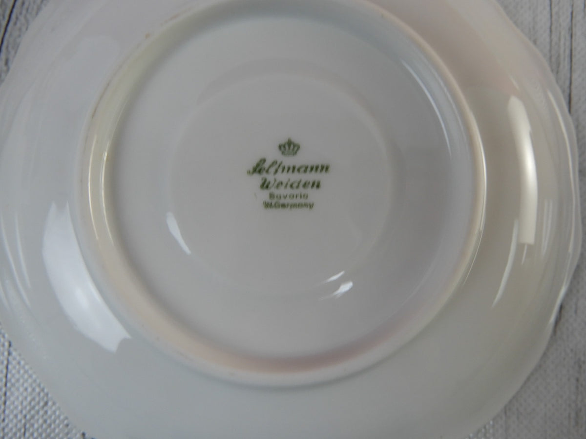 Seltmann Weiden Bavaria West Germany Theresia White Flat ~ 6 of Cups and Saucers
